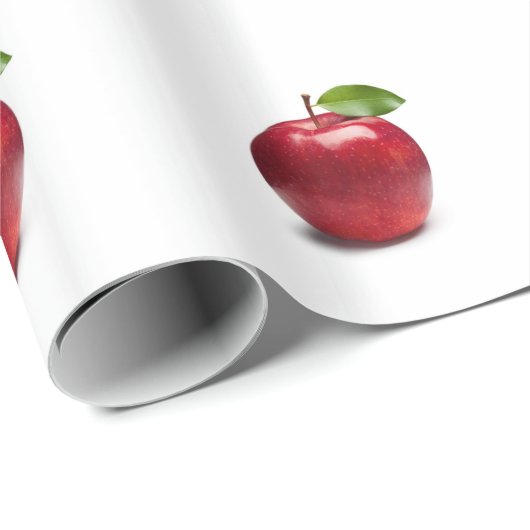 ZEG HET MET APPLES die papier verpakken (Rol Hoek)