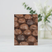 Zeg het met Chocolade! Briefkaart (Staand voorkant)