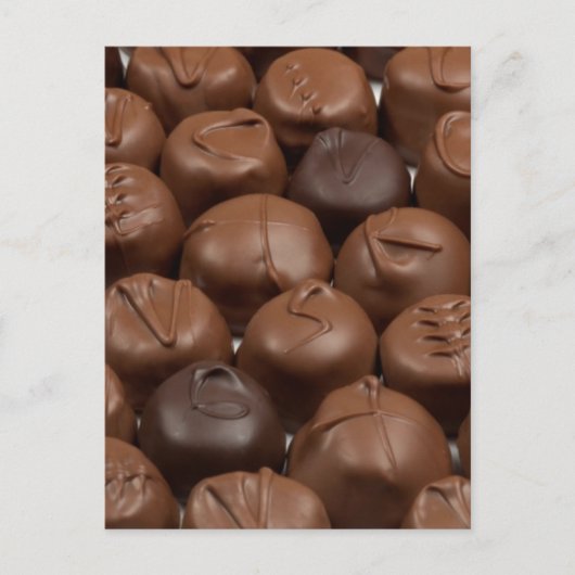 Zeg het met Chocolade! Briefkaart (Voorkant)