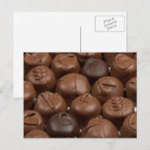 Zeg het met Chocolade! Briefkaart (Voorkant / Achterkant)