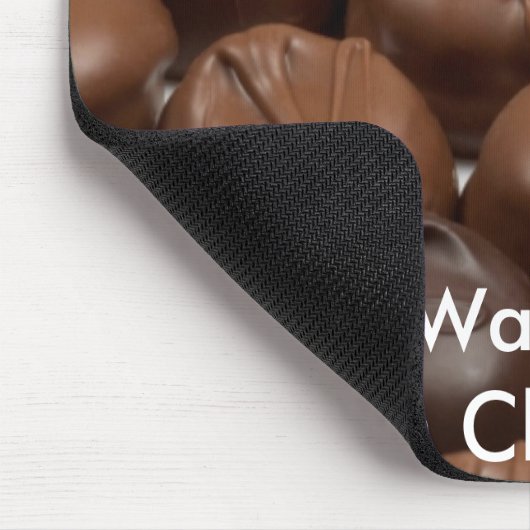 Zeg het met Chocolade! Muismat (Hoek)