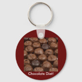 Zeg het met Chocolade! Sleutelhanger (Voorkant)