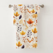 Zeg het met herfstbladeren 2 - bad handdoek (Insitu)