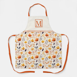 Zeg het met herfstbladeren 2 - Gepersonaliseerd Schort