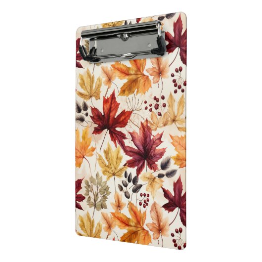 Zeg het met herfstbladeren 3 - mini klembord (Angled2)