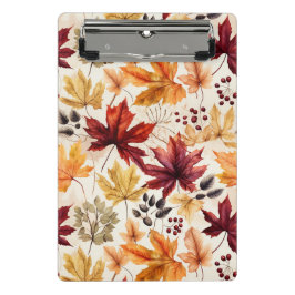 Zeg het met herfstbladeren 3 - mini klembord
