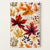 Zeg het met herfstbladeren 3 - notitieboek (Achterkant)