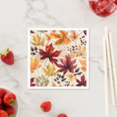 Zeg het met herfstbladeren 3 - servet (Insitu)