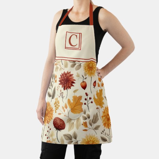 Zeg het met herfstbladeren - Gepersonaliseerd Schort (Insitu)