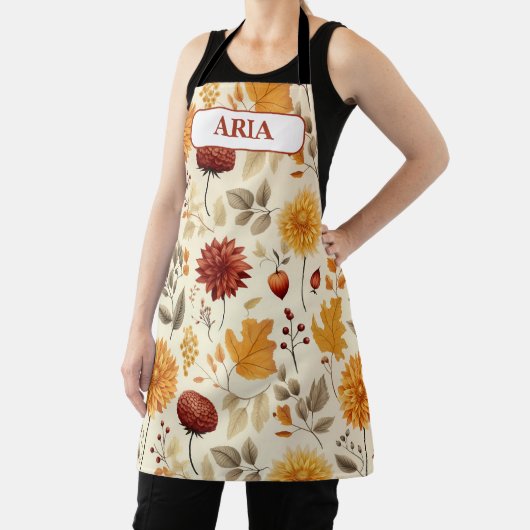 Zeg het met herfstbladeren - Gepersonaliseerd Schort (Insitu)