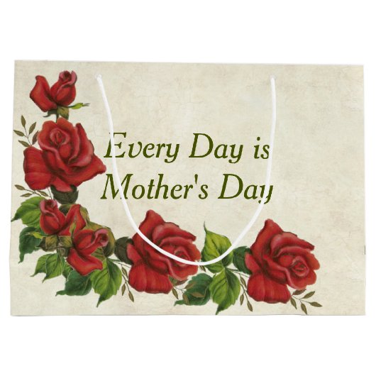 Zeg het met Rozen Groot Cadeauzakje (Achterkant)