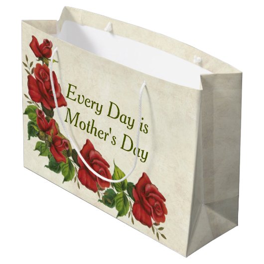 Zeg het met Rozen Groot Cadeauzakje (Achterkant Gekanteld)