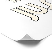 Zeg het met stilte, wees gewoon stil poster (Hoek)