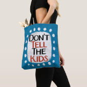 Zeg het niet tegen de Kinder Canvas tas (Dichtbij)