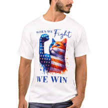 Zeg het tegen mijn gezicht Cat Lady Kamala Tshirt 