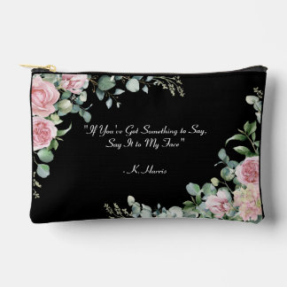 Zeg het tegen mijn gezicht kleine accessoirezak etui