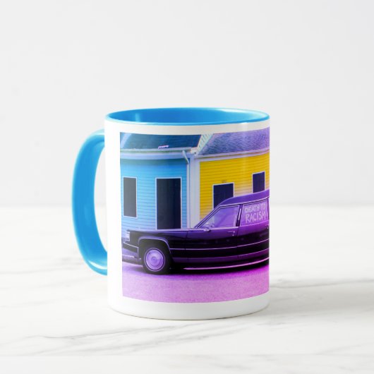 Zeg het terwijl je nipt "DTR" Mok (Voorkant links)