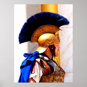 Zeg het woord - Roman Centurion Matthew 8:8 Biblic Poster