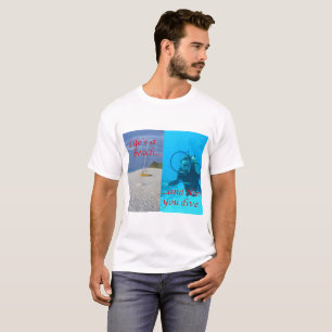 Zeg hoeveel je van duiken houdt! t-shirt