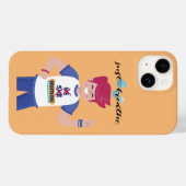 Zeg hun naam mannen Case-Mate iPhone case (Achterkant (horizontaal))