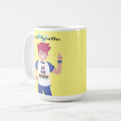 Zeg hun naam mannen koffiemok (Voorkant links)