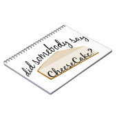 Zeg iemand Cheesecake? Notitieboek (Linkerzijde)