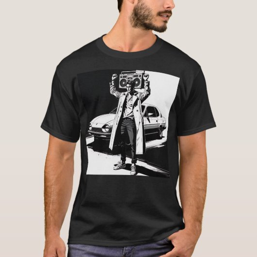 Zeg iets - het witte potlood t-shirt (Voorkant)