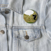 Zeg iets Kat Ronde Button 5,7 Cm (In situ)