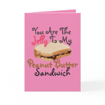 Zeg ik hou van jou met een pindakaas-jam sandwich