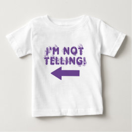 Zeg: "Ik probeer niet!" Baby T-shirt