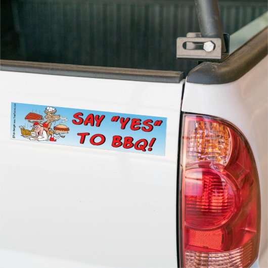 ZEG JA OP BK! Bumpersticker (Op Truck)