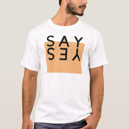 Zeg ja t-shirt