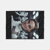 Zeg Ja Tegen De Empire Sticker Fleece Deken (Voorkant (Horizontaal))