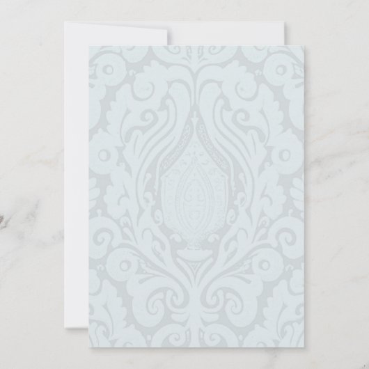 Zeg ja tegen de jurk kaart (Achterkant)