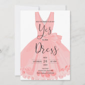 Zeg ja tegen de uitnodiging van de pers (Voorkant)