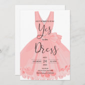 Zeg ja tegen de uitnodiging van de pers (Voorkant / Achterkant)