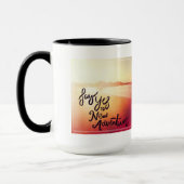 Zeg ja tegen nieuwe avonturen mok (Links)