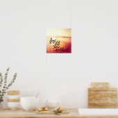 Zeg ja tegen nieuwe avonturen poster (Keuken)