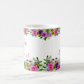 Zeg ja tegen Roze Floral Godparent Voorstel Koffiemok (Center)