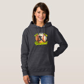 zeg ja voor honkbal hoodie (Voorkant volledig)
