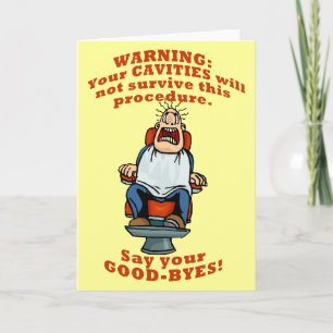 Zeg je afscheid! kaart