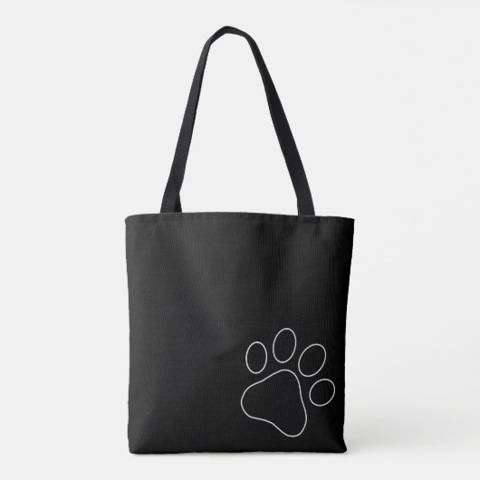 Zeg je hond dat ik hem zei. tote bag (Achterkant)