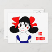 Zeg kaas Briefkaart (Voorkant / Achterkant)