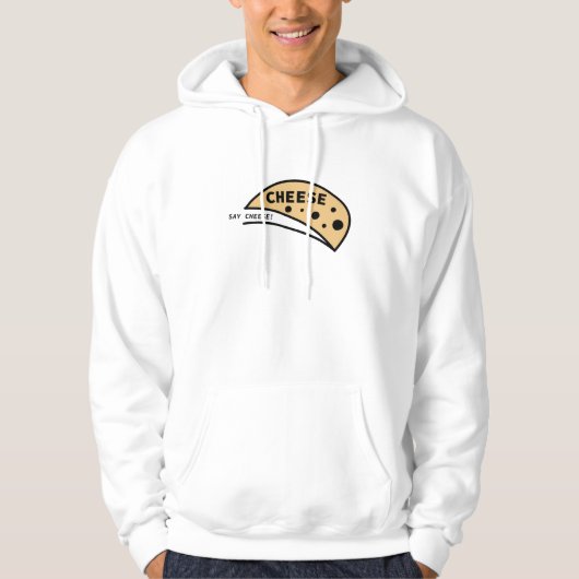 Zeg kaas hoodie (Voorkant)