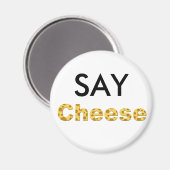 zeg kaas magneet (Voorkant / Achterkant)
