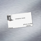 Zeg kaas magnetisch visitekaartje (Voorbeeld)