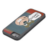 Zeg Kaas met Funny Squirrel Iphone Case (Bodem)