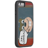 Zeg Kaas met Funny Squirrel Iphone Case (Achterkant/Rechts)