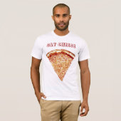 Zeg kaas - Pizza Shirt (Voorkant volledig)
