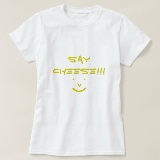 ZEG KAAS!!! T-SHIRT (Design voorkant)